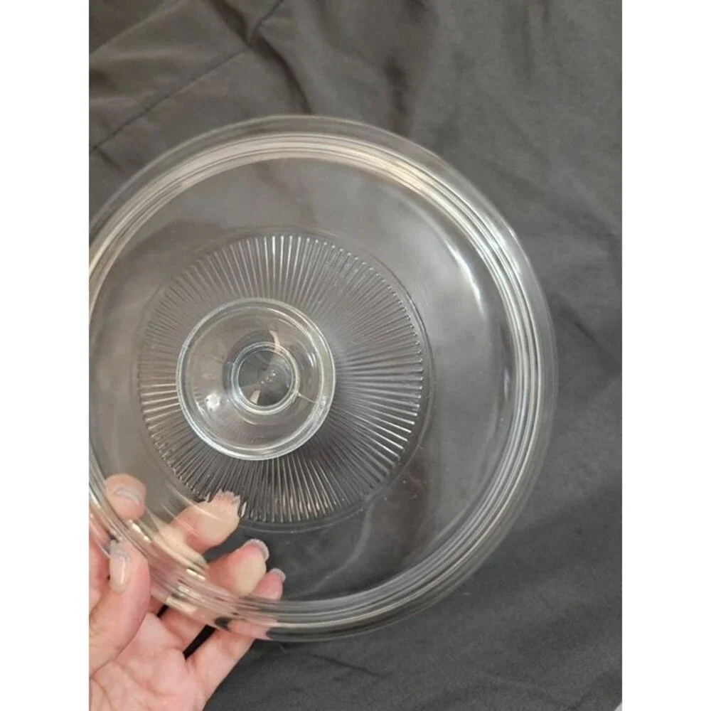 Vintage Pyrex Replacement Lid Pyrex G5C Aqua tint 8